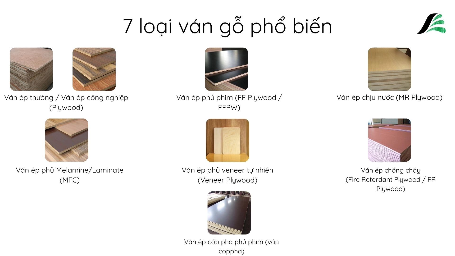 7 loại gỗ phổ biến
